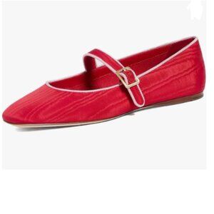 Women's Comfort Buckle Strap Mary Janes Classic Closed Round Toe Ballet Flats